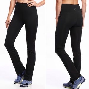 NWT Old Navy Black High-Rise Compression Pants